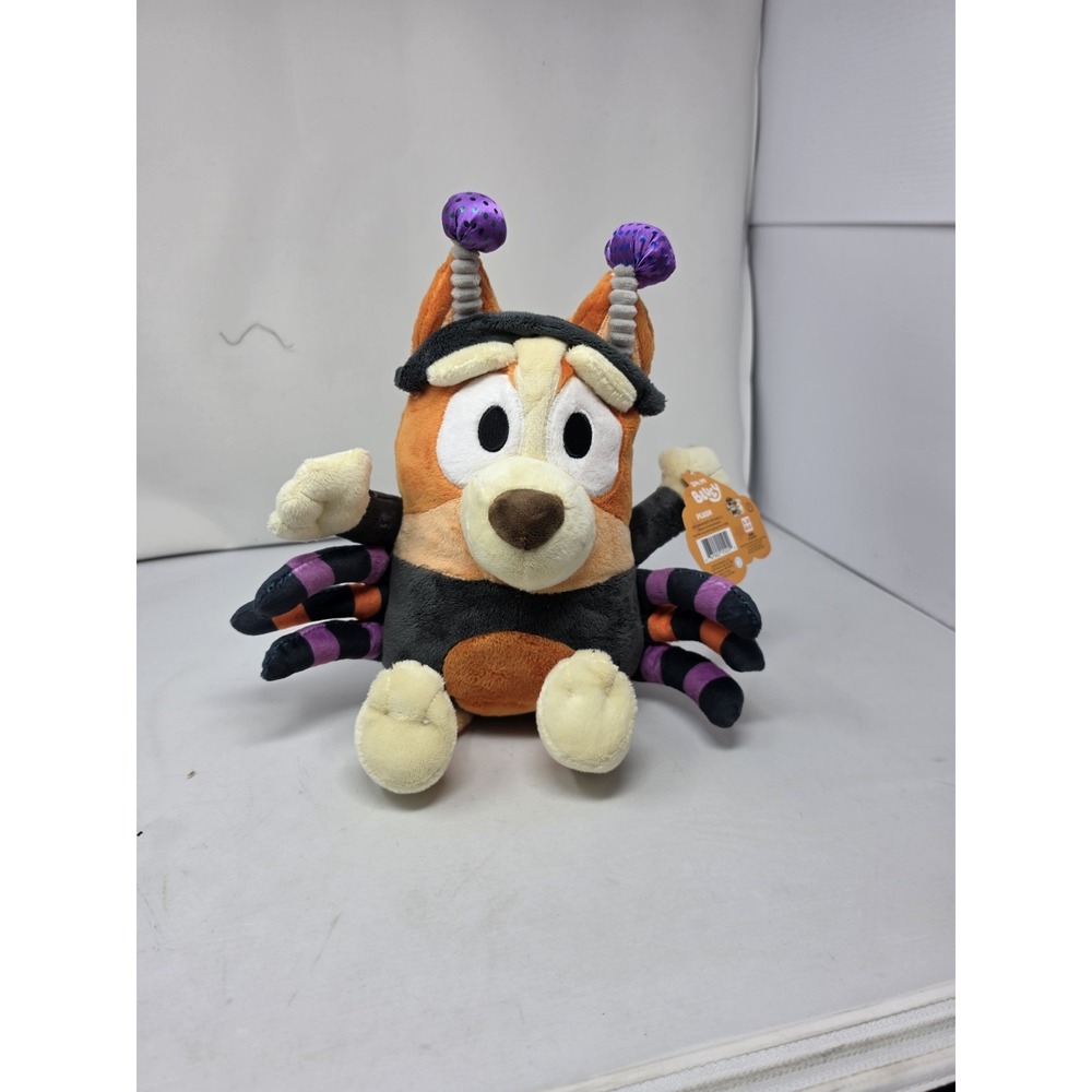 Bluey Bingo Plush Spider Halloween Animal Adventur 2025 Stuffed Animal 15"